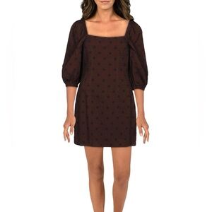 Peony | Net-Sustained Polka Dot Organic Mini Dress